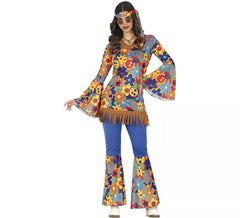 Costume de fleur hippie pour femme