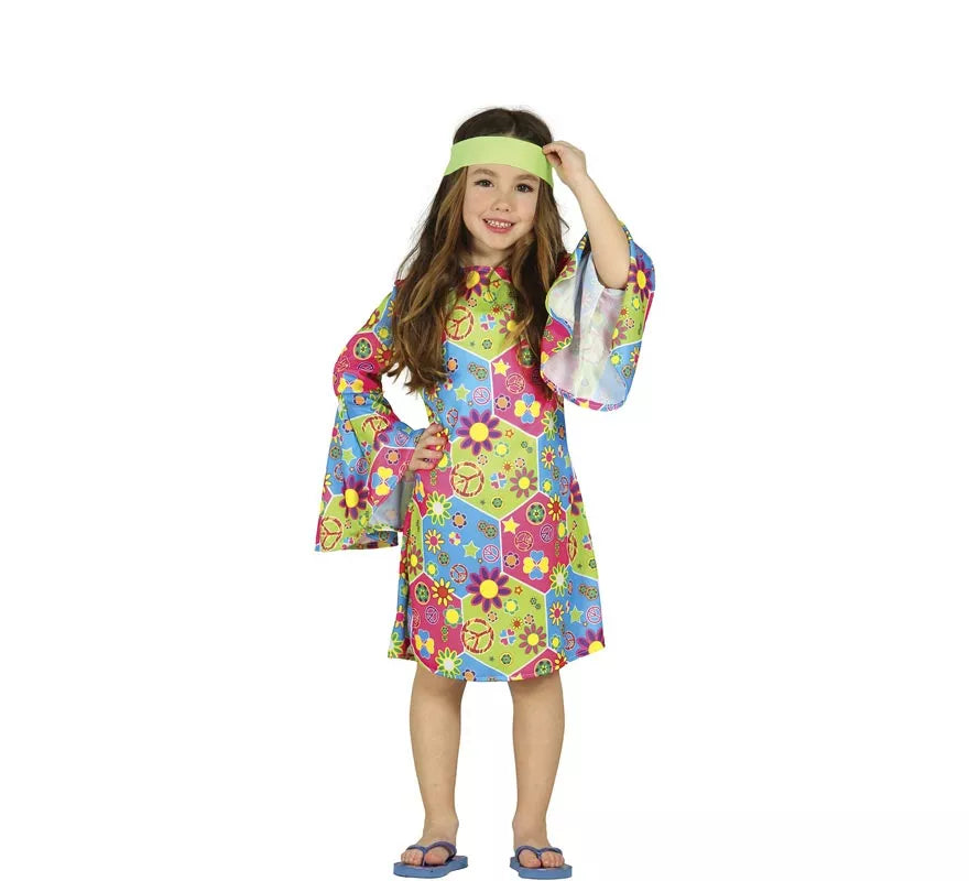 Translation missing: fr.Disfraz de Hippie Girl para niña
