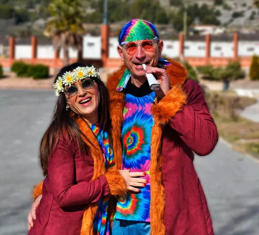 Translation missing: fr.Disfraz de Hippie Granate para hombre