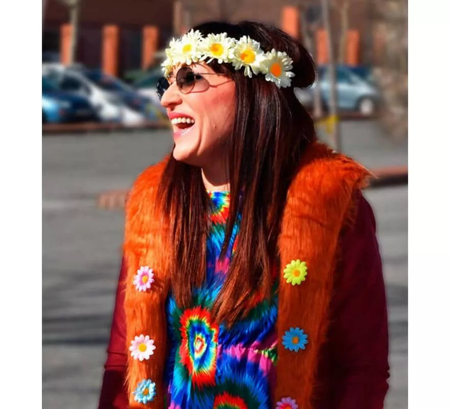 Translation missing: fr.Disfraz de Hippie Granate para mujer