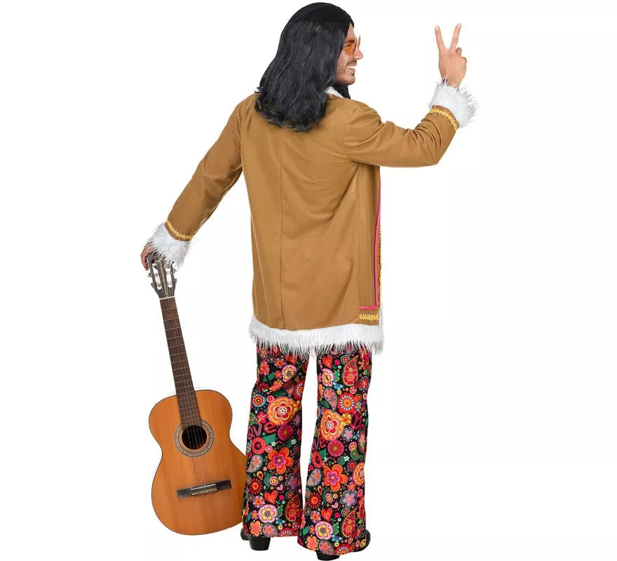 Translation missing: fr.Disfraz de Hippie Invierno para hombre