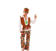 Déguisement de Hippie Marron pour garçon