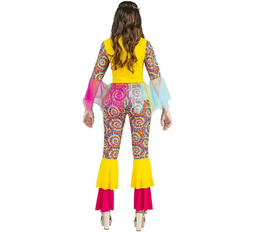Translation missing: fr.Disfraz de Hippie Multicolor para mujer