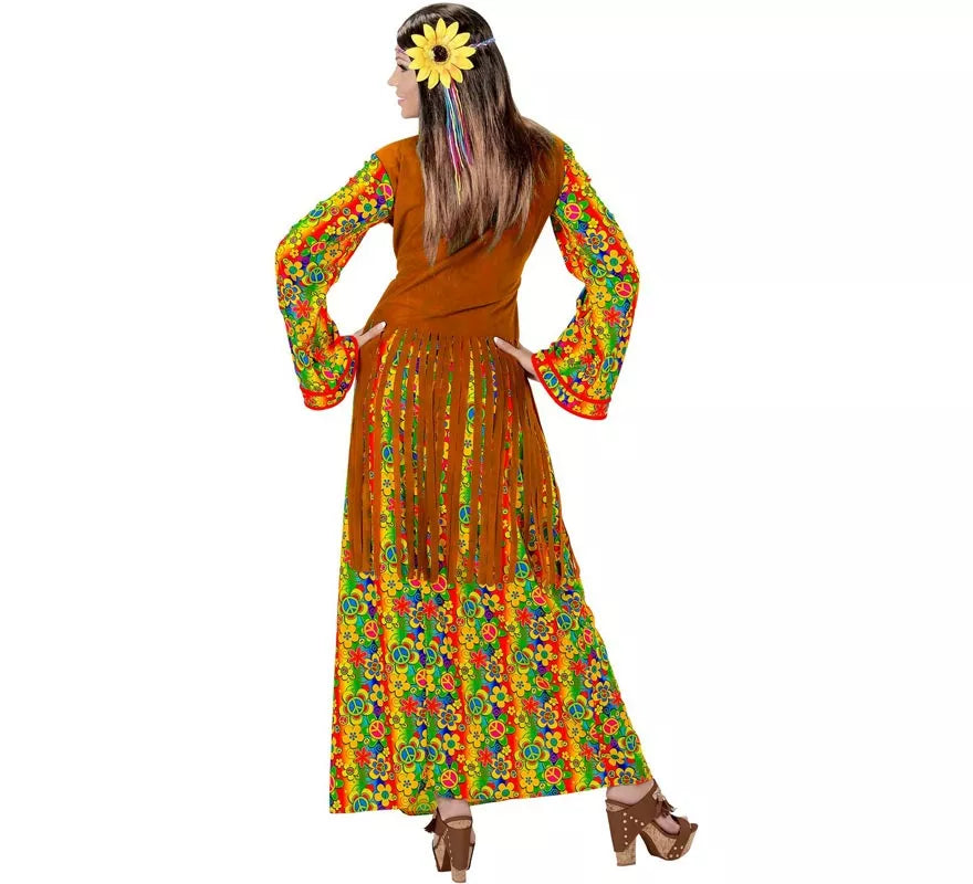 Translation missing: fr.Disfraz de Hippie Símbolo de Paz para mujer