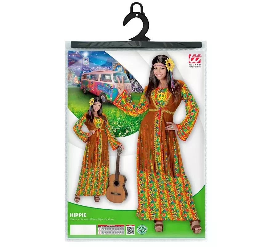 Translation missing: fr.Disfraz de Hippie Símbolo de Paz para mujer