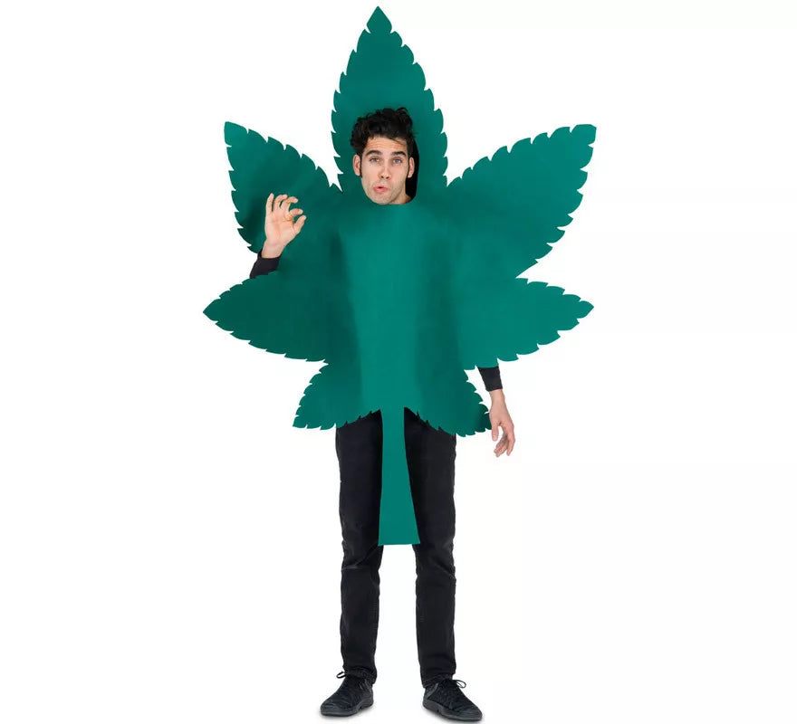 Translation missing: fr.Disfraz de Hoja de Marihuana para adulto