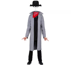 Déguisement homme invisible avec veste adulte
