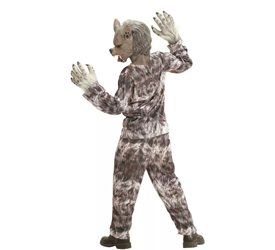 Translation missing: fr.Disfraz de Hombre Lobo con Máscara para niño