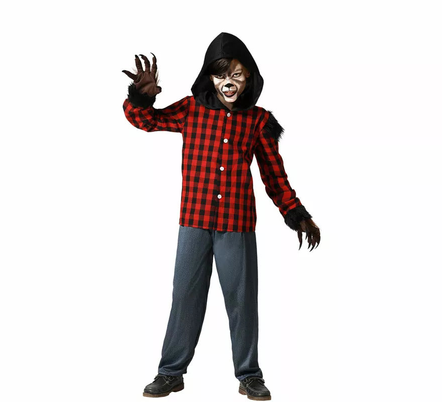 Translation missing: es.Disfraz de Hombre Lobo para niño