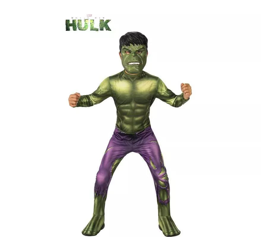 Disfraz de Hulk Clásico para niño