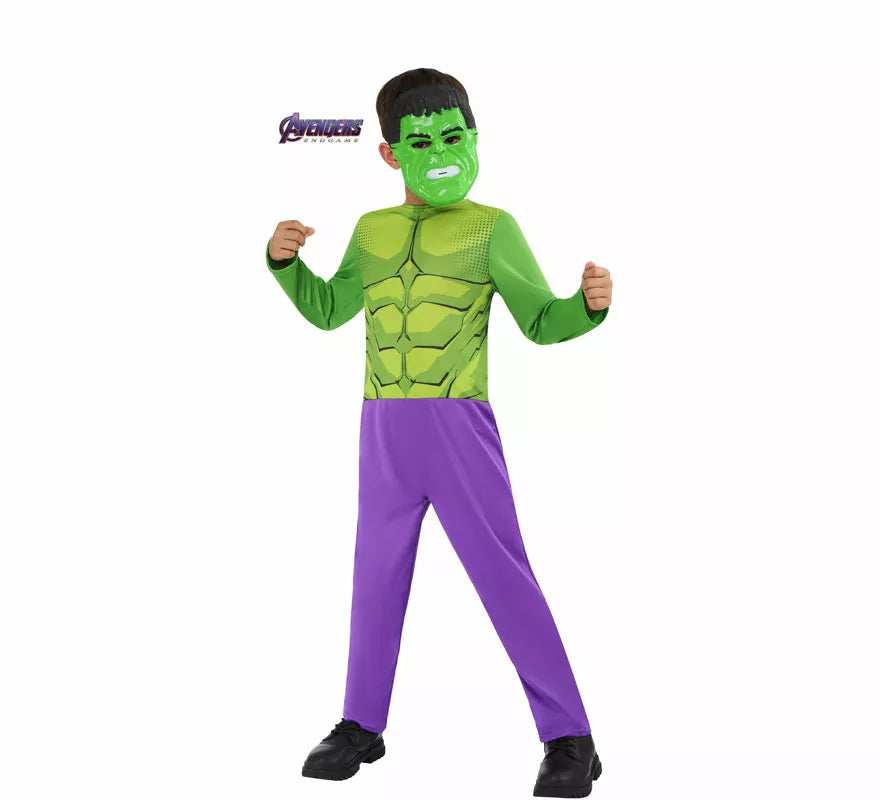 Translation missing: fr.Disfraz de Hulk con Máscara para niño