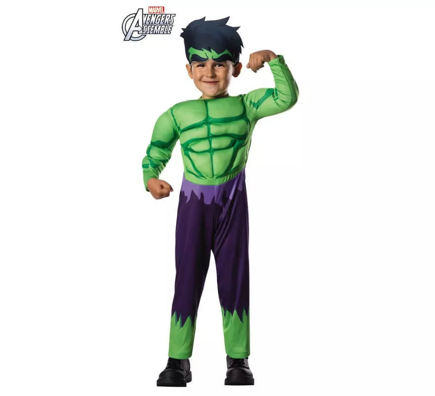 Translation missing: fr.Disfraz de Hulk Deluxe para bebé