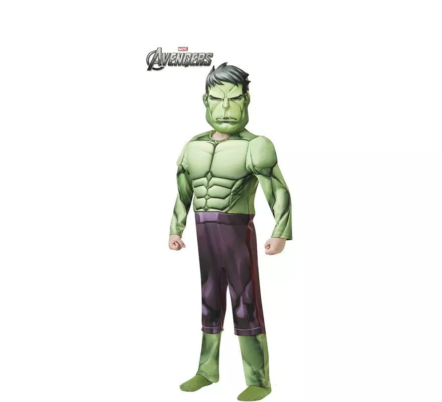 Translation missing: fr.Disfraz de Hulk Deluxe para niño