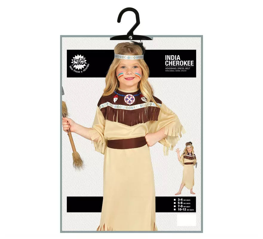 Translation missing: fr.Disfraz de India Cherokee para Niñas