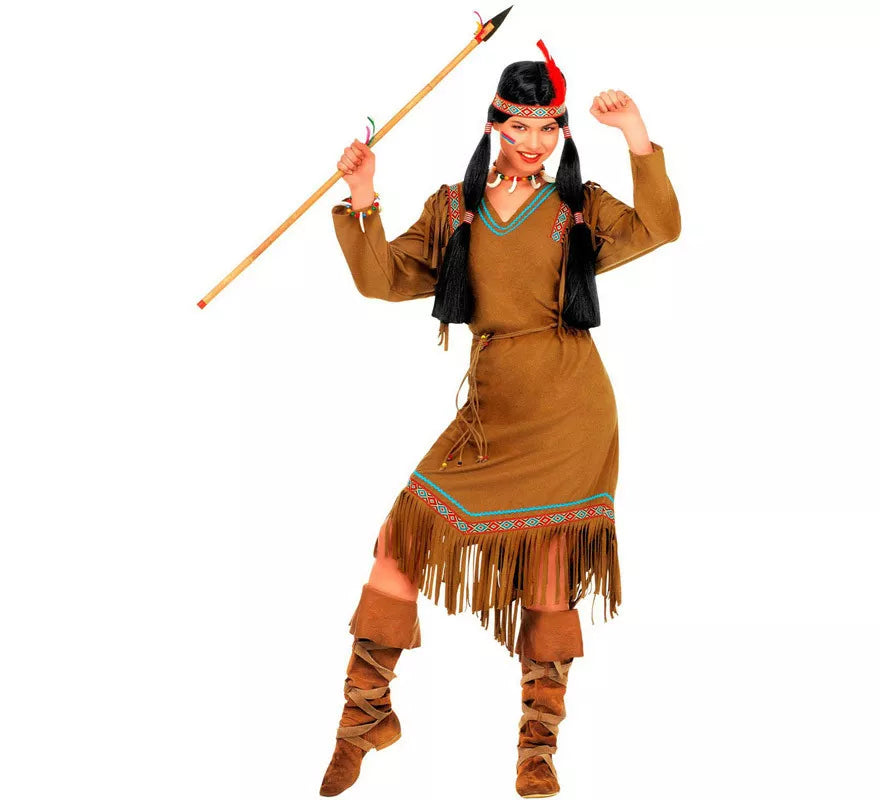 Translation missing: fr.Disfraz de India Cheyenne con Vestido para mujer