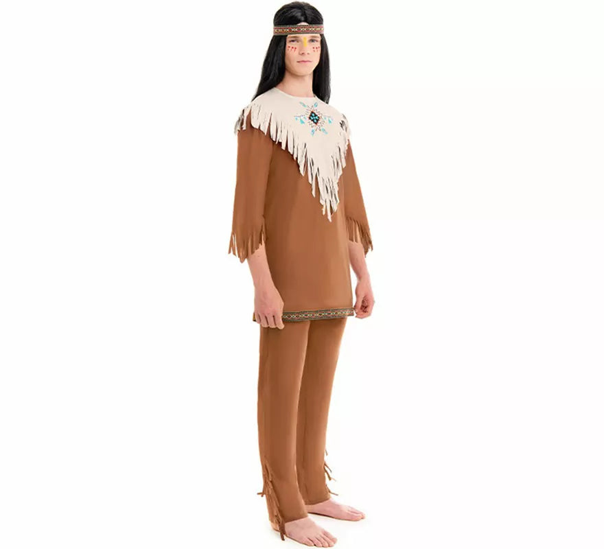 Translation missing: fr.Disfraz de Indio Apache para hombre