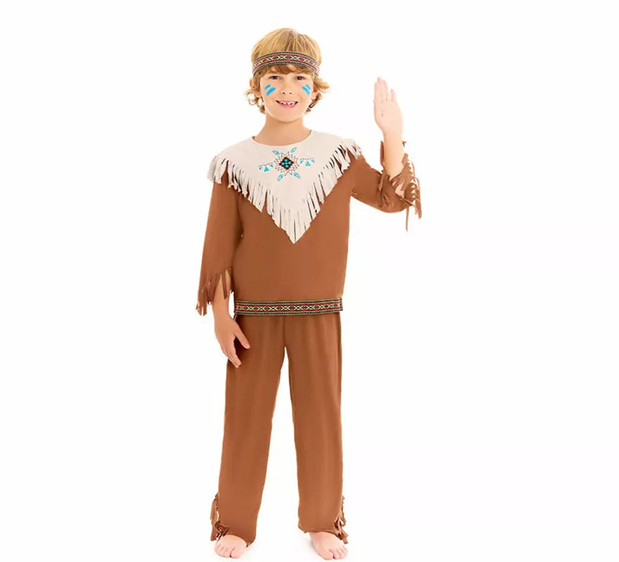 Translation missing: fr.Disfraz de Indio Apache para niño