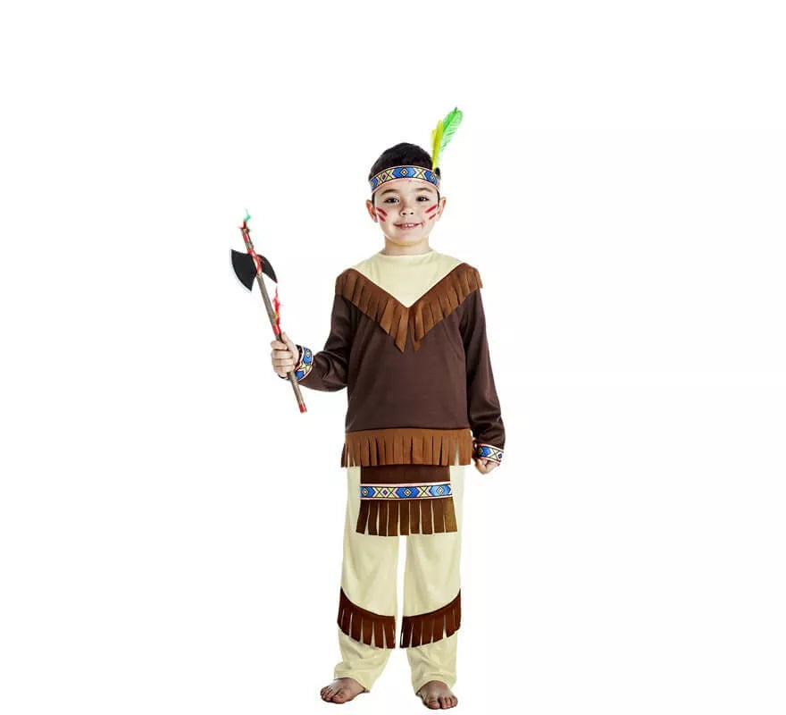 Translation missing: fr.Disfraz de Indio Apache para niño