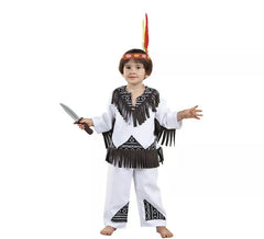 Disfraz de Indio Cherokee para bebé y niño