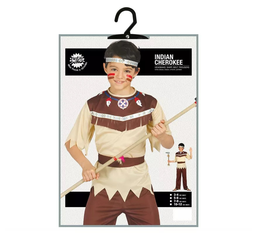 Disfraz de Indio Cherokee para Niños