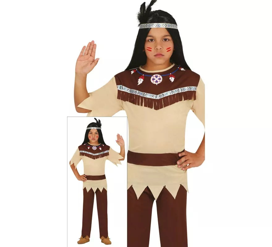 Translation missing: fr.Disfraz de Indio Cherokee para Niños