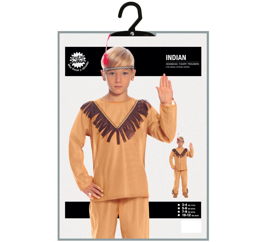 Disfraz de Indio para niños