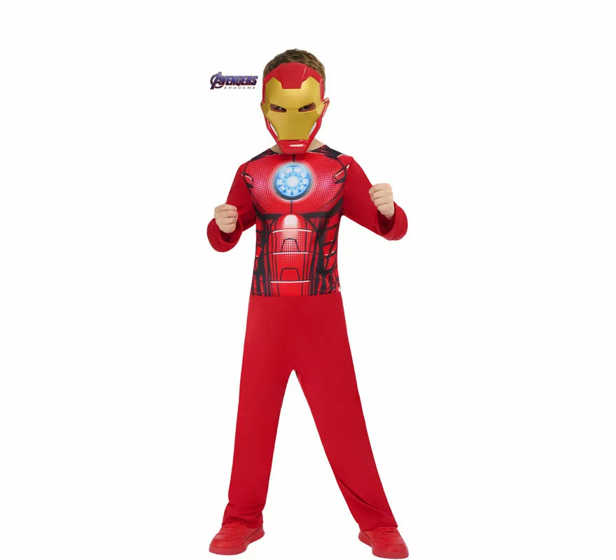 Translation missing: fr.Disfraz de Iron Man con Máscara para niño