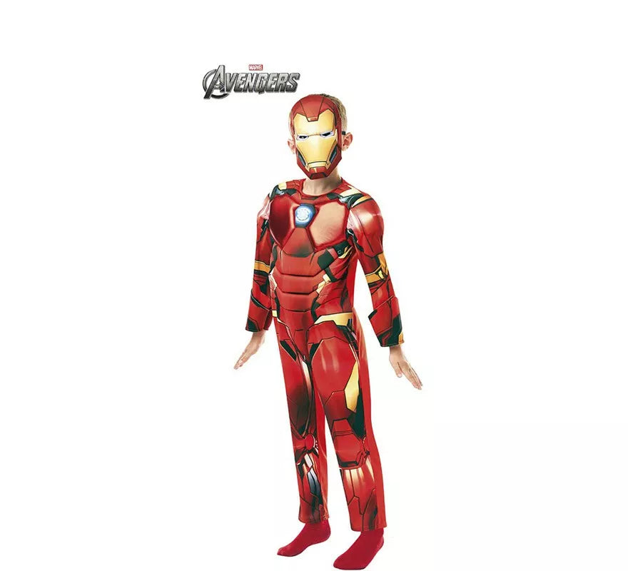 Translation missing: fr.Disfraz de Iron Man Deluxe para niño