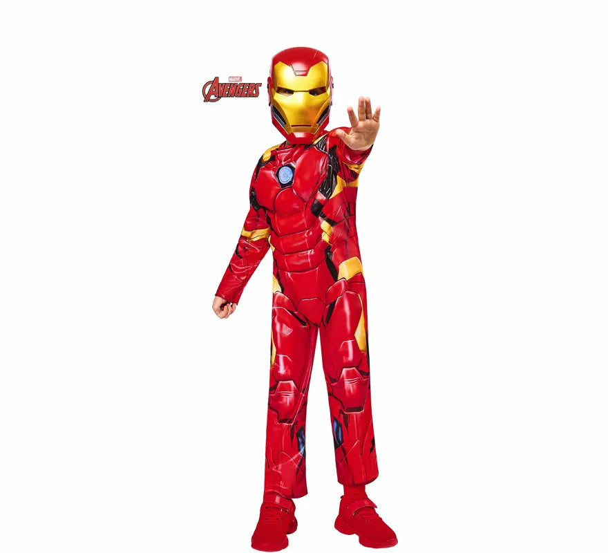 Translation missing: fr.Disfraz de Iron Man Musculoso para niño