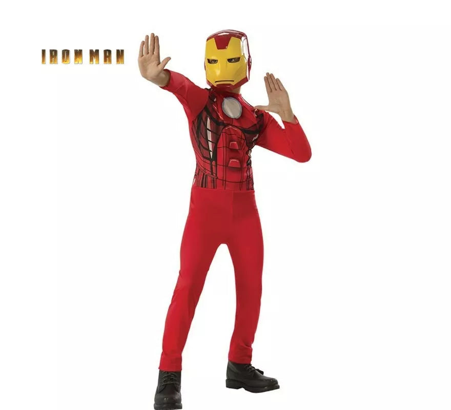 Translation missing: fr.Disfraz de Iron Man Opp con máscara para niño