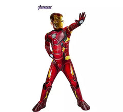 Costume de fer Homme Premium rouge pour garçon