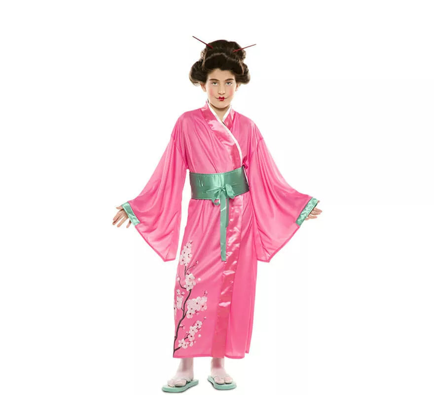 Translation missing: fr.Disfraz de Japonesa Rosa para niña