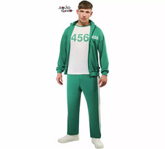 Costume de joueur de Squid Game 456 pour homme