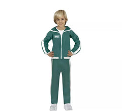 Costume de joueur de jeu de calmar pour enfants