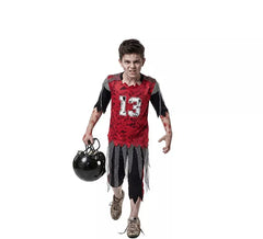 Déguisement zombie footballeur américain garçon