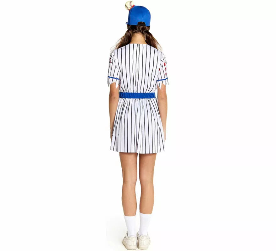 Translation missing: fr.Disfraz de Jugadora de Béisbol Zombie para mujer