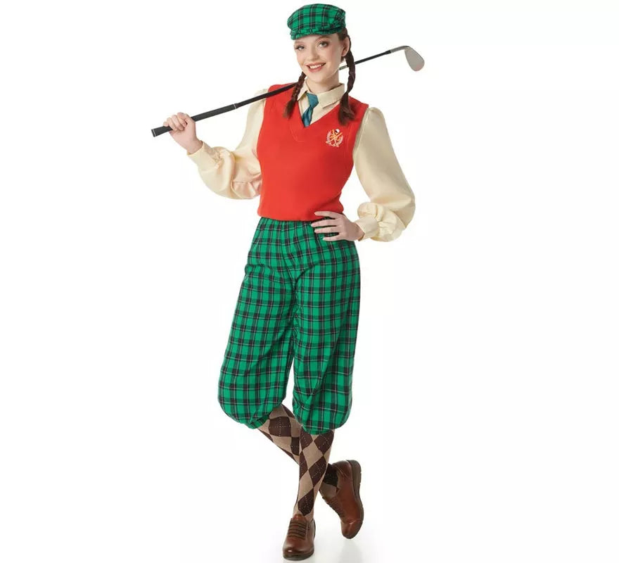 Disfraz de Jugadora de Golf para mujer