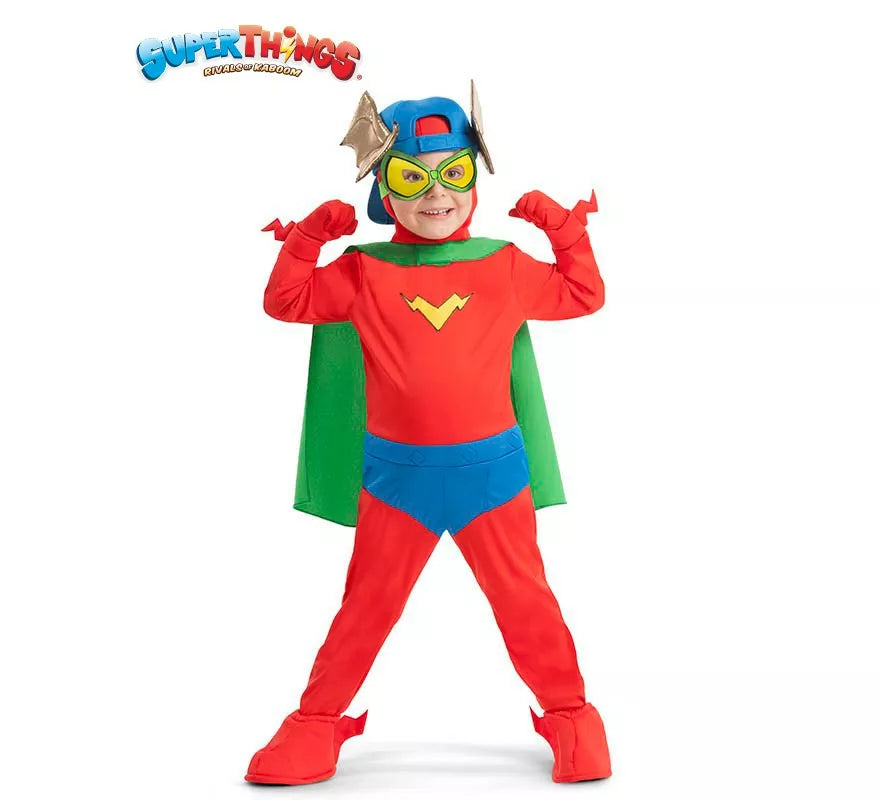 Translation missing: fr.Disfraz de Kid Fury de SuperZings para niños