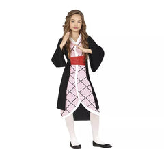 Déguisement kimono de combat fille