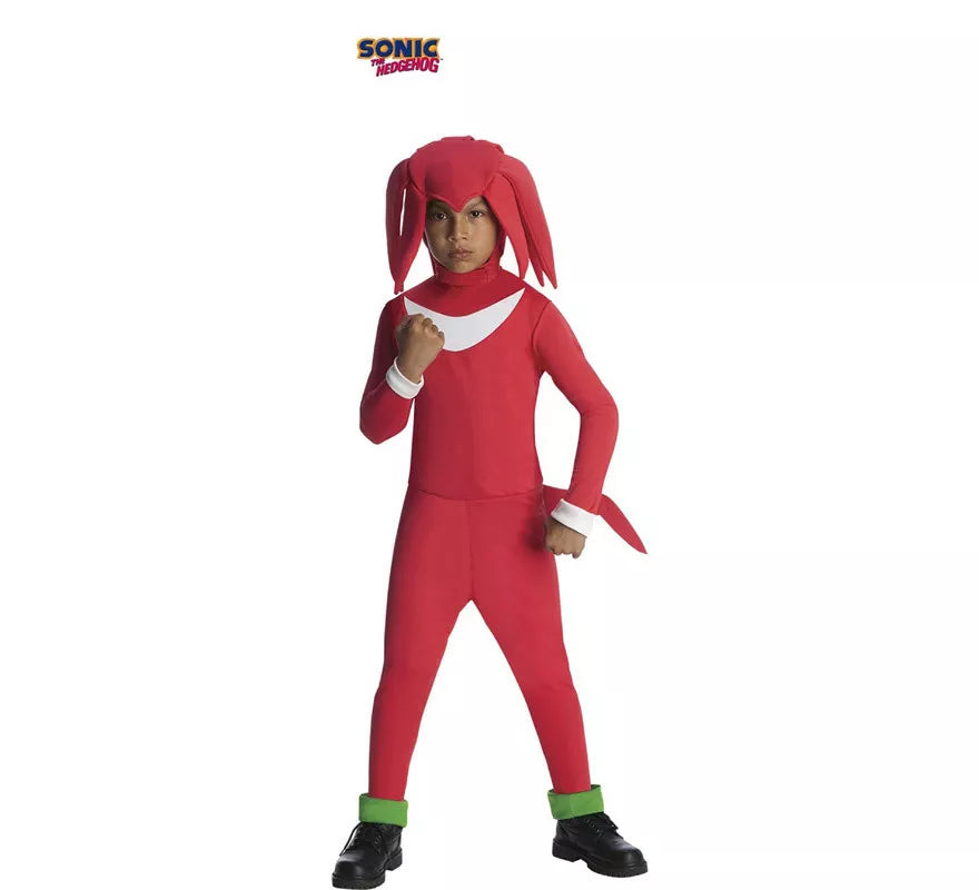 Translation missing: fr.Disfraz de Knuckles Clásico de Sonic para niño