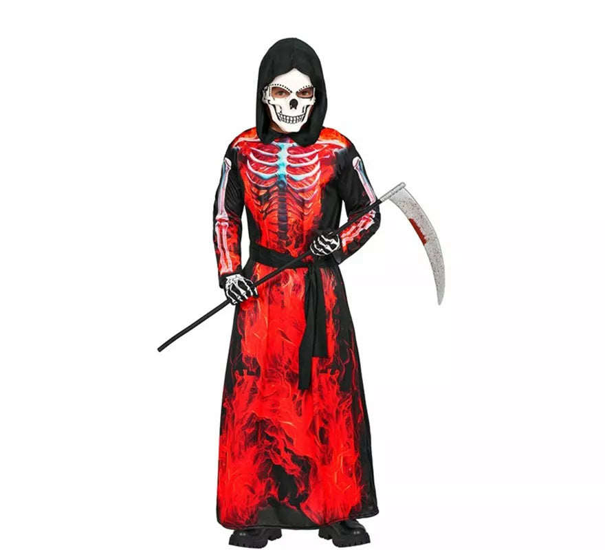 Translation missing: fr.Disfraz de la Muerte Ardiente para niños
