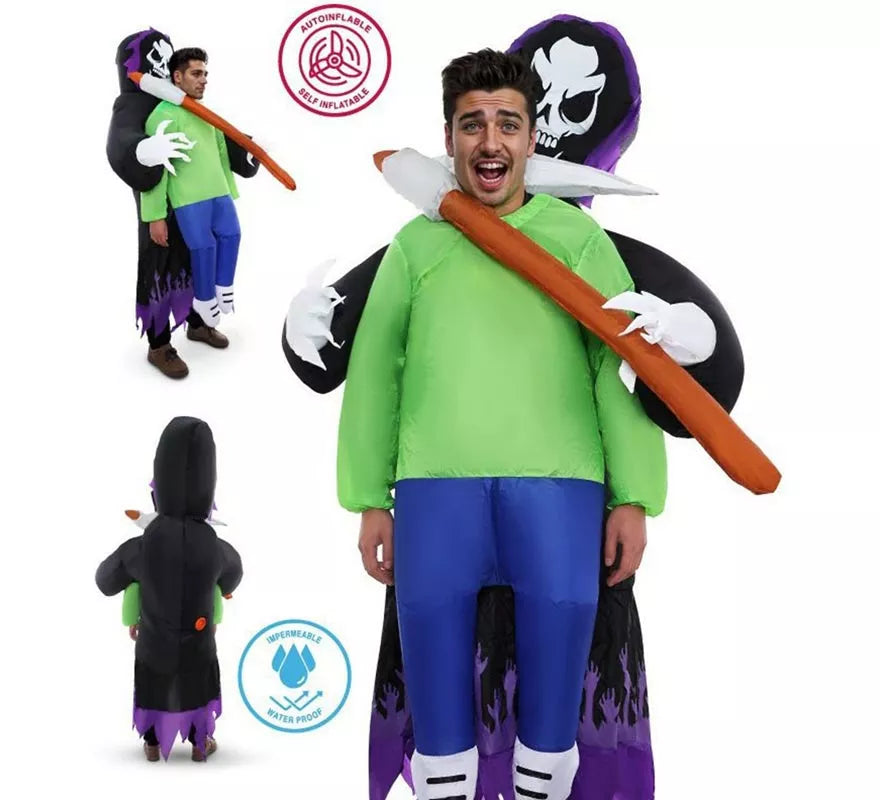 Disfraz de La Muerte hinchable para adultos