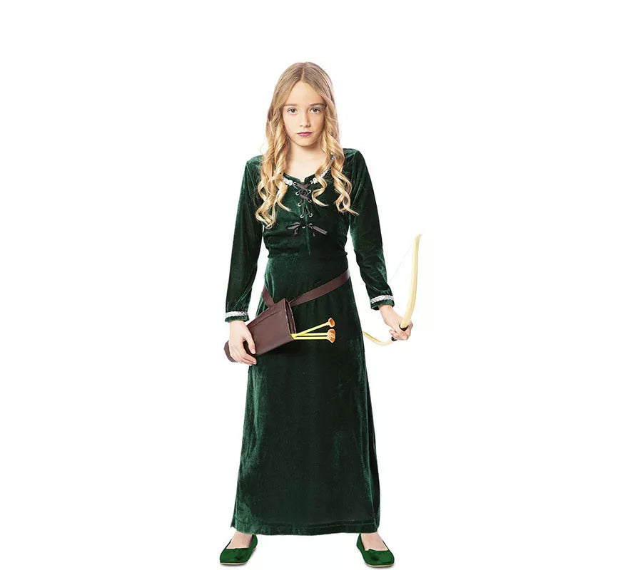 Translation missing: fr.Disfraz de Lady Marian de Robin Hood para niña