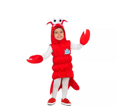 Déguisement homard ou crabe de rivière bébé et enfant