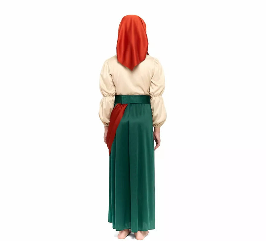 Translation missing: fr.Disfraz de Lavandera de Belén para niña