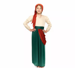 Costume de lavandière de Bethléem pour filles