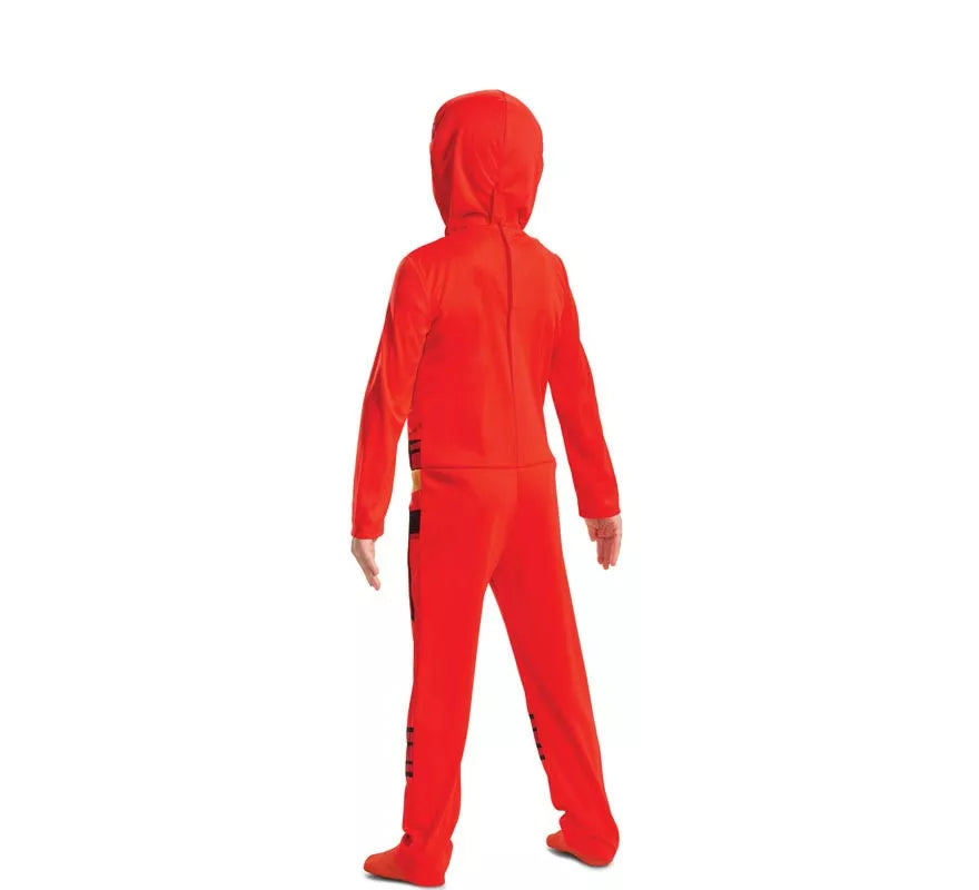 Translation missing: fr.Disfraz de Lego Ninjago rojo Kai Kai para niños