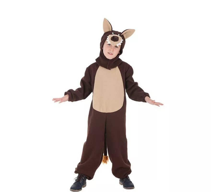 Translation missing: fr.Disfraz de Lobo de Peluche para niño
