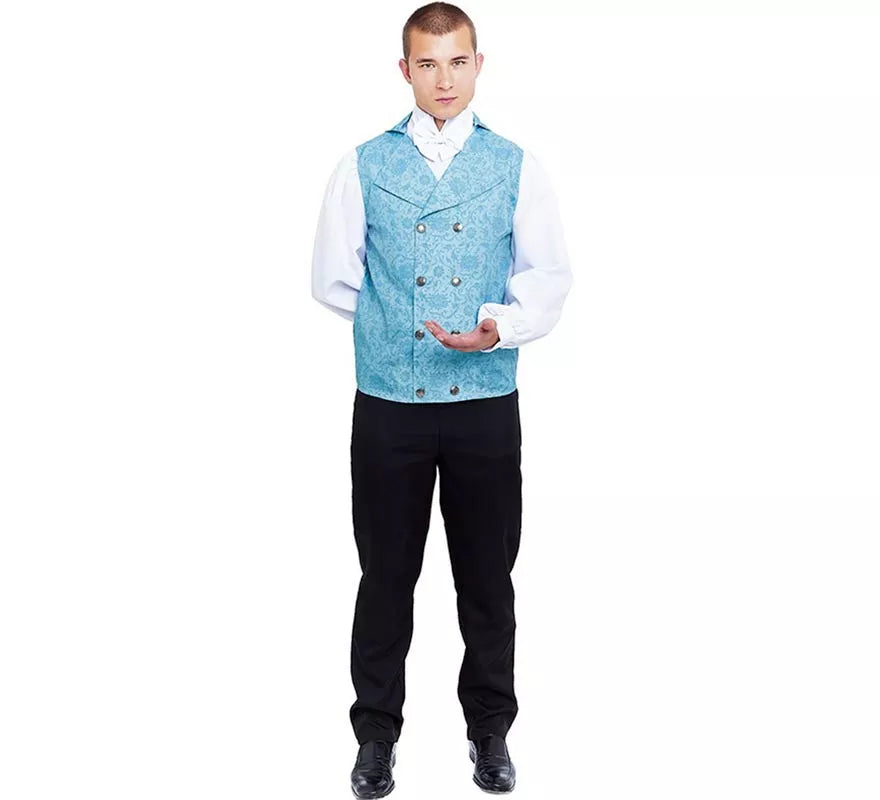 Translation missing: fr.Disfraz de Lord Inglés elegante azul para hombre