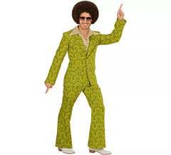 Papier Peint Vert Années 70 Homme